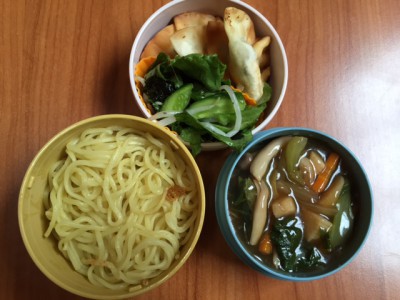 八宝麺、セロリン餃子ほか